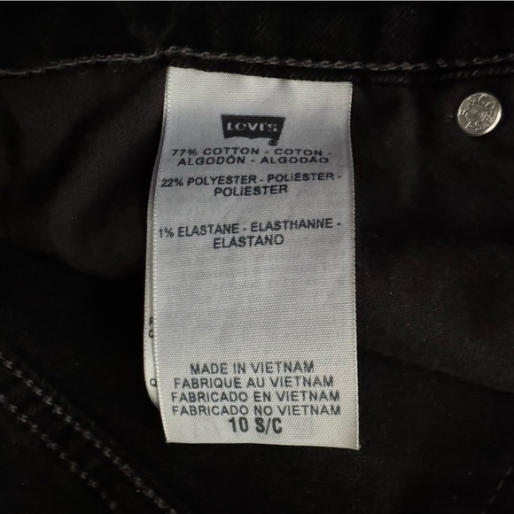 Levi’s Mid Rise Skinny Stretch Denim Jeans Women’s size 10 - Picture 8 of 12